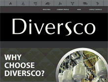Tablet Screenshot of diverscosupply.com